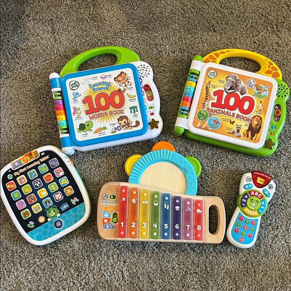 Bundle of 5 Leapfrog Interactive Learning Toys